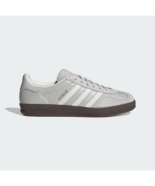 adidas（アディダス）の「ガゼル インドア / Gazelle Indoor（シューズ・メンズ・グレー/ブラック・22.0cm/22.5cm/23.0cm/23.5cm/24.0cm/24.5cm/25.0cm/25.5cm/26.0cm/26.5cm/27.0cm/27.5cm/28.0cm/28.5cm/29.0cm/29.5cm/30.0cm/30.5cm/31.0cm/31.5cm/32.0cm）」の3枚目の写真