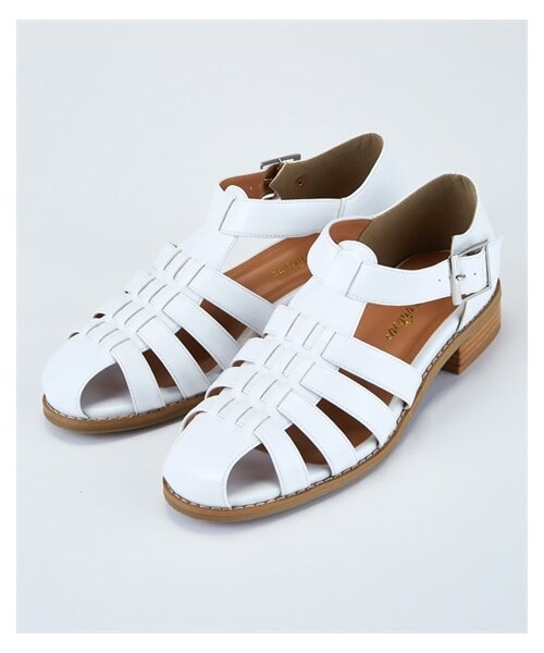 nissen（ニッセン）の「【ゆったり幅広】ローヒールグルカサンダル（低反発中敷）（ワイズ４Ｅ）（サンダル・メンズ・黒/ホワイト/ブラウン・M=23.0~23.5cm/4E/L=24.0~24.5cm/4E/LL=25.0~25.5cm/4E/3L=26.0~26.5cm/4E）」の10枚目の写真