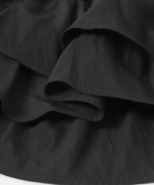 URBAN RESEARCH ROSSO（アーバンリサーチロッソ）の「フリルヘムブラウス（シャツ/ブラウス・レディース・OFF/BLACK/SAX/BUTTER YEL・Free）」の11枚目の写真