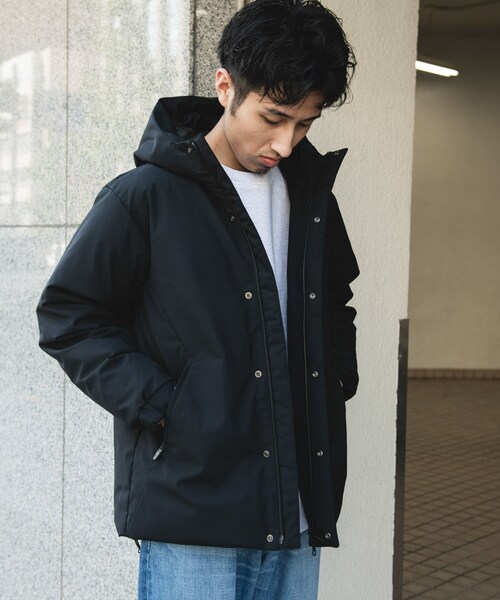 URBAN RESEARCH DOORS(アーバンリサーチドアーズ)の「ウールブレンドラミネートダウンパーカー(その他アウター・メンズ・BROWN/CHARCOAL/BLACK・M/L)」の16枚目の写真