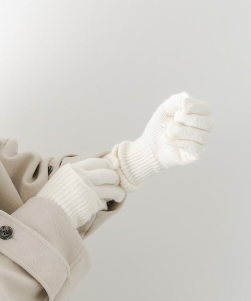 SMELLY（スメリー）の「2WAYホールタッチグローブ（ベルト・レディース・WHT/GRY・-）」の7枚目の写真