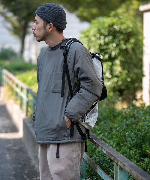 EKAL（エカル）の「レイクショアインサレーションプルオーバー（その他トップス・メンズ・T GREY/N GREY・M/L）」の5枚目の写真