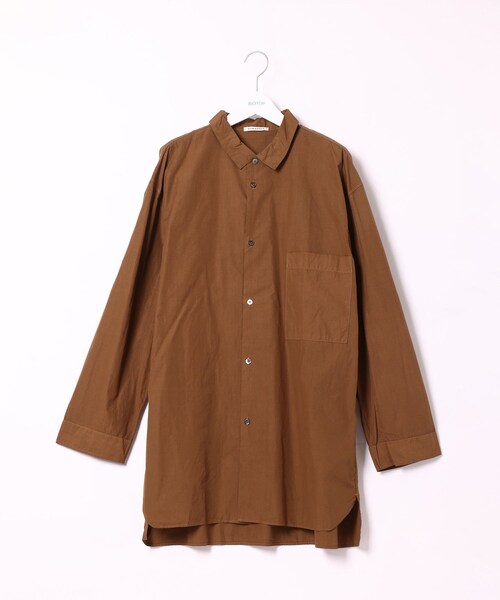 ADAM ET ROPE'（アダムエロペ）の「Echapper Botanically coloured cotton pajama（ルームウェア/パジャマ・レディース・ダークブラウン/ネイビー/グリーン・XS/M/S/L）」の2枚目の写真