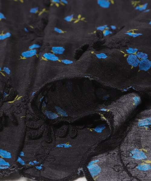 URBAN RESEARCH(アーバンリサーチ)の「crinkle crinkle crinkle SHEER FLOWER EASY PANTS(その他パンツ・レディース・BLACK/IVORY・Free)」の12枚目の写真