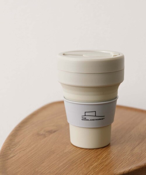 THE GOODLAND MARKET（ザグッドランドマーケット）の「『別注』stojo×TGM　cup 355ml（グラス/マグカップ/タンブラー・メンズ・OAT 2/OAT/CASHMERE/CASHMERE 2/EUCALYPTUS/LILAC/LILAC 2/EUCALY 2/SAGE/CARBON/SAGE2/CARBON2・FREE）」の7枚目の写真