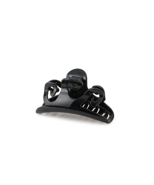 ADAM ET ROPE'(アダムエロペ)の「【MERRMA(メルマ)】RIVER CLIP(バレッタ/ヘアクリップ・レディース・ブラック/シルバー・F)」の4枚目の写真