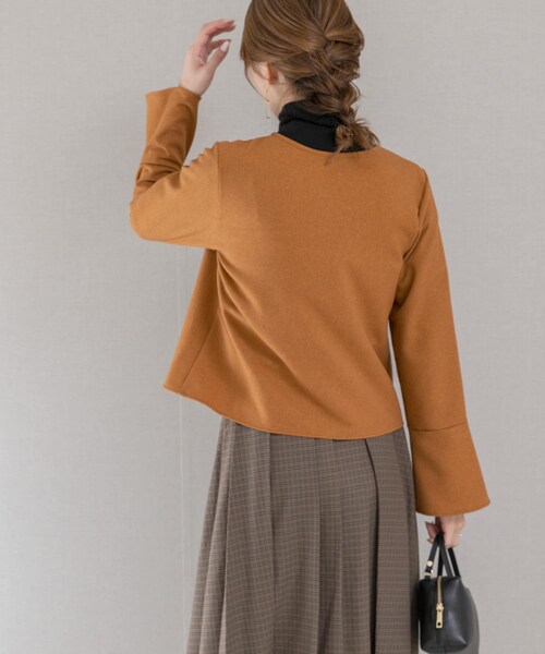 URBAN RESEARCH ROSSO（アーバンリサーチロッソ）の「リボンブラウス（シャツ/ブラウス・レディース・camel/black・FREE）」の10枚目の写真