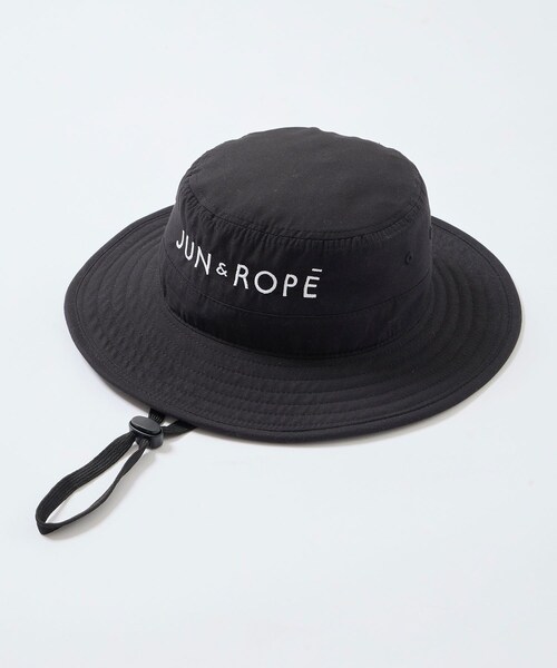 ROPE'(ロペ)の「ロゴ入りバケットハット(ハット・レディース・ブラック/ホワイト/ベージュ・L/M/F)」の13枚目の写真