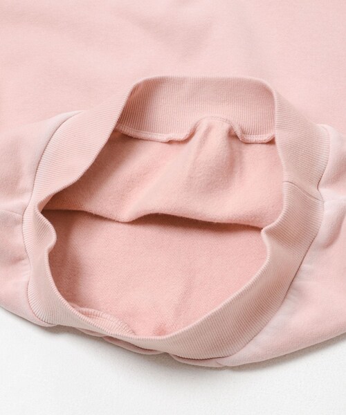 URBAN RESEARCH（アーバンリサーチ）の「Studio Doe　FLEECE CROPPED HOODIE（パーカー・レディース・PINK・S）」の6枚目の写真