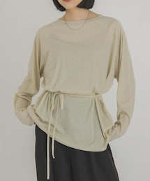 KBF | ルーズシアートップス+ストラップ(Tシャツ/カットソー)
