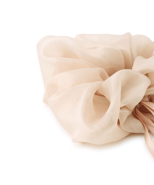 VIS(ビス)の「シフォンリボンシュシュ(シュシュ・レディース・ブラック/ベージュ・F)」の12枚目の写真