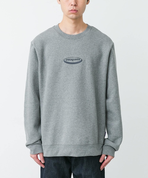 URBAN RESEARCH DOORS（アーバンリサーチドアーズ）の「patagonia　OVAL LOGO UPRISAL SWEAT（スウェット・メンズ・BLK/GLH/NENA・S/M/L/XL）」の2枚目の写真