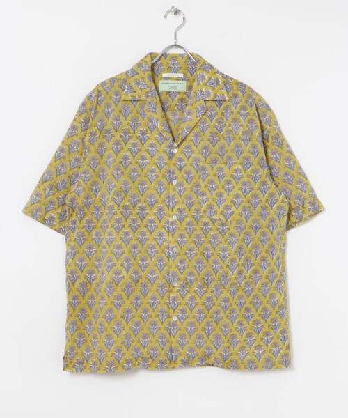 URBAN RESEARCH（アーバンリサーチ）の「COUTURE D’ADAME　Block Print Summerwear（シャツ/ブラウス・メンズ・Mustard・40/42）」の6枚目の写真