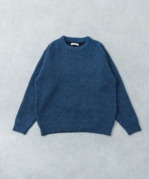 URBAN RESEARCH（アーバンリサーチ）の「W face Knit Pullover（ニット/セーター・メンズ・BLUE/CHARCOAL/BROWN/BLACK・M/L）」の4枚目の写真