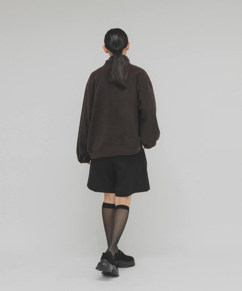 KBF（ケイビーエフ）の「ハーフスナップフリースプルオーバー（その他トップス・レディース・IVORY/D.BROWN・One）」の17枚目の写真