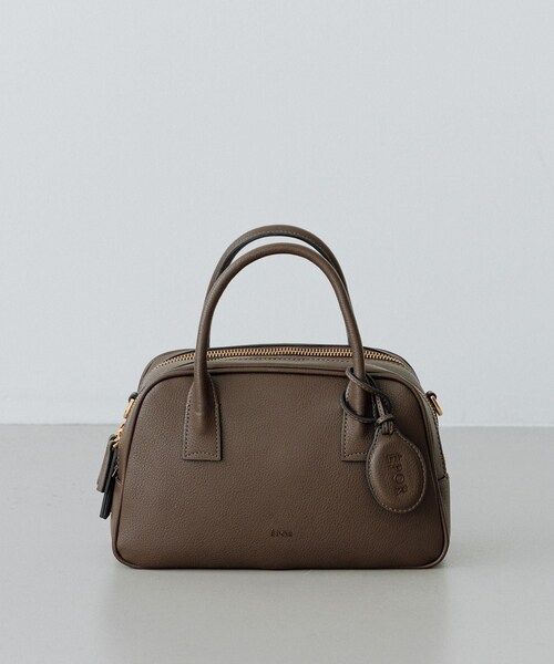 ROPE'(ロペ)の「【E'POR】TWO BOSTON BAG Mini/撥水・26AW新型(ハンドバッグ・レディース・ブラック/ダークブラウン・F)」の12枚目の写真