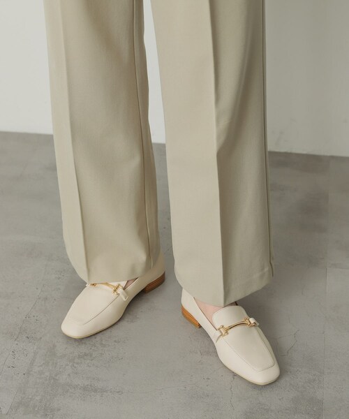SENSE OF PLACE by URBAN RESEARCH(センスオブプレイスバイアーバンリサーチ)の「フェイクレザービットローファー(ローファー・レディース・BLACK/IVORY/BROWN・S/M/L/XL)」の17枚目の写真