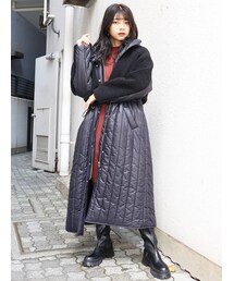 MURUA | キルトドッキングボアコート(ダウンジャケット/コート)