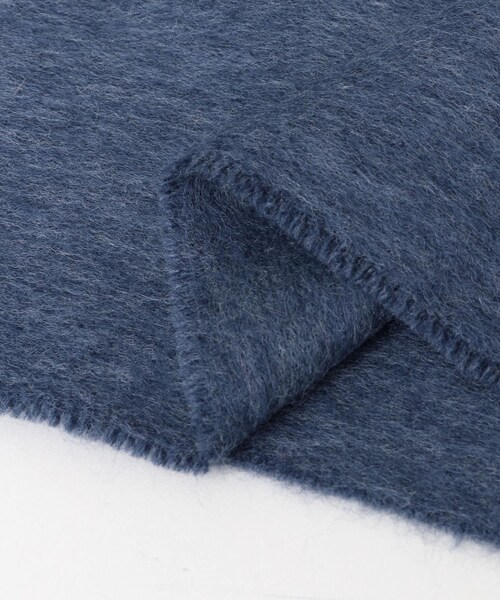 URBAN RESEARCH（アーバンリサーチ）の「HILLTOP　ラムズウールアンゴラストール∴（ストール/ショール・レディース・POMEGRANA/ANTLER/BAMBOO/CLA DENIM/NAVY・one）」の16枚目の写真