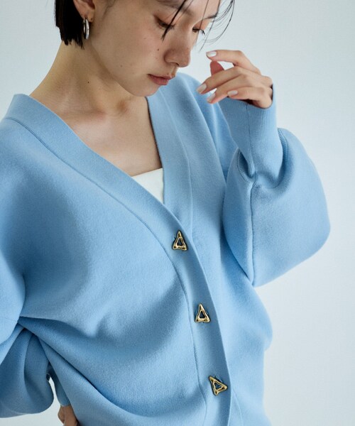 ADAM ET ROPE'（アダムエロペ）｜カーディガン/ボレロ（ブルー系）一覧