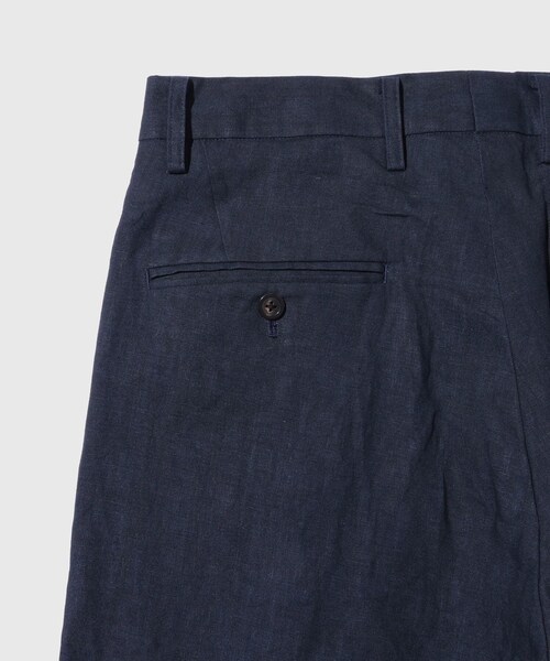 ADAM ET ROPE'(アダムエロペ)の「【URU/ウル】1 TUCK PANTS(その他パンツ・メンズ・ライトグレー/ネイビー・1/2)」の9枚目の写真