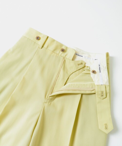 URBAN RESEARCH（アーバンリサーチ）の「rito structure　Summer Wool  Tapered Pants（その他パンツ・レディース・YEL/GRY・1/2）」の8枚目の写真
