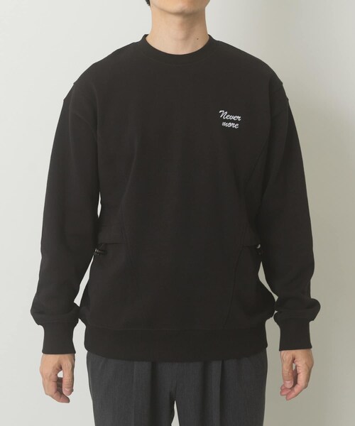 ITEMS URBANRESEARCH（アイテムズ アーバンリサーチ）の「サイドストレージ裏毛スウェットtops（スウェット・メンズ・OFF/GRY/NVY/BLK・M/L）」の22枚目の写真