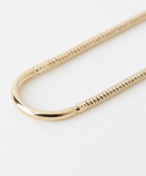 KBF（ケイビーエフ）の「ロングオーバルチェーンイヤリング（イヤリング・レディース・GOLD/SILVER・one）」の12枚目の写真