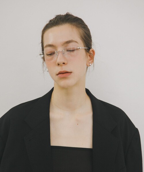 URBAN RESEARCH（アーバンリサーチ）の「decor『デコール』　Eyewear Rimless（メガネ・レディース・BROWN/SILVER・-）」の17枚目の写真