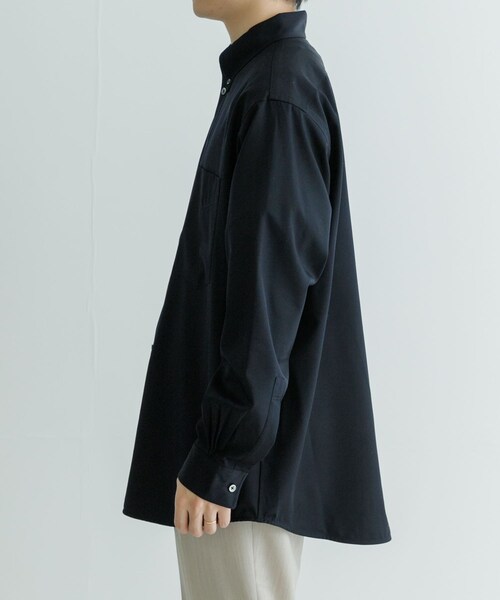 URBAN RESEARCH（アーバンリサーチ）の「nym　MINIMAL GAB BUTTONDOWN SHIRTS（シャツ/ブラウス・メンズ・NAVY/BLACK・M/L）」の12枚目の写真