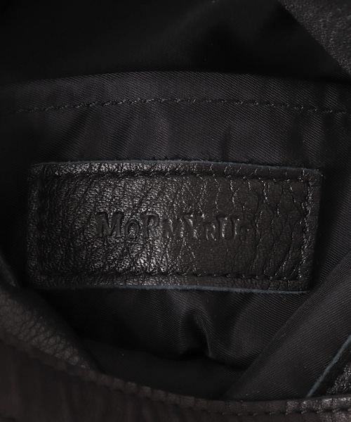 かぐれ（カグレ）の「MORMYRUS　ワンハンドルドローストリングバッグ（その他雑貨・レディース・BLACK・Free）」の9枚目の写真