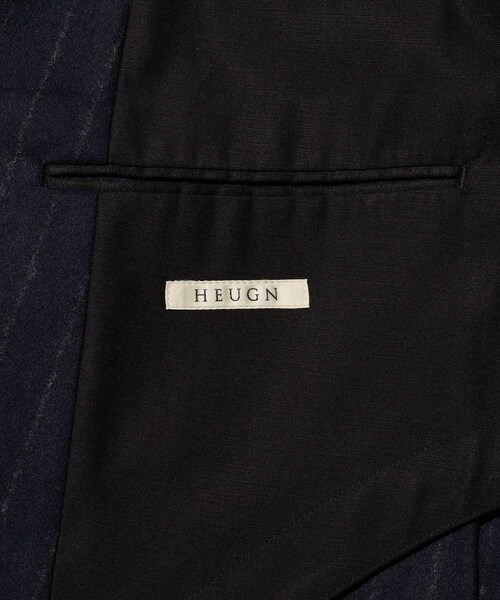 ADAM ET ROPE'（アダムエロペ）の「【HEUGN/ユーゲン】Adam Wide Stripe 6B（テーラードジャケット・メンズ・ネイビー・1/2/3/4）」の15枚目の写真