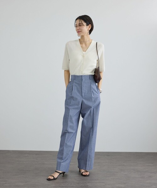 ADAM ET ROPE'（アダムエロペ）の「【J'aDoRe・一部店舗限定】【FANE （フェイン）】bra bag（ハンドバッグ・レディース・ダークブラウン/ベージュ系・F）」の6枚目の写真