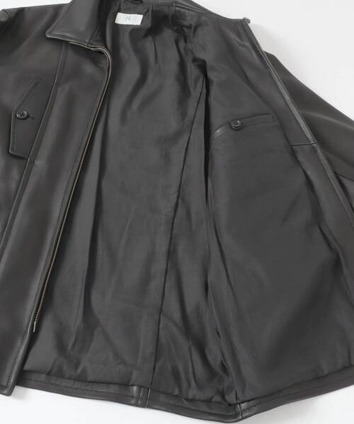 URBAN RESEARCH（アーバンリサーチ）の「HERILL　Lambnaked Jacket（ライダースジャケット・メンズ・Black・1/2）」の11枚目の写真