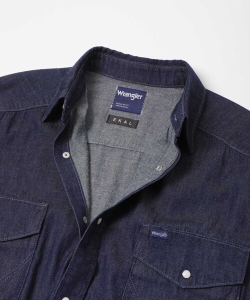 EKAL(エカル)の「『別注』Wrangler×EKAL ライトデニムワークシャツ(シャツ/ブラウス・レディース・USED/O.W・Free)」の22枚目の写真
