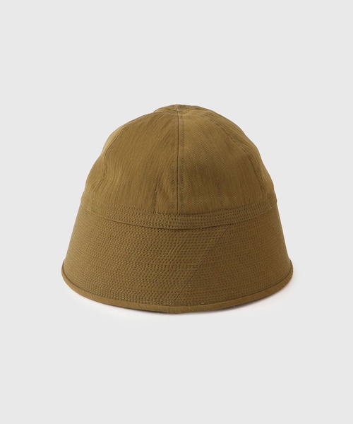 ADAM ET ROPE'（アダムエロペ）の「【THOUSANDS/サウザンズ】RUCKED SAILOR HAT（ハット・メンズ・ブラック/ホワイト/カーキ・L）」の5枚目の写真