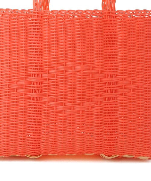 ADAM ET ROPE'（アダムエロペ）の「【J'aDoRe・一部店舗限定】【PALOROSA（パロロサ）】BASKET BASIC SMALL（トートバッグ・レディース・ダークブラウン/ピンク・F）」の12枚目の写真