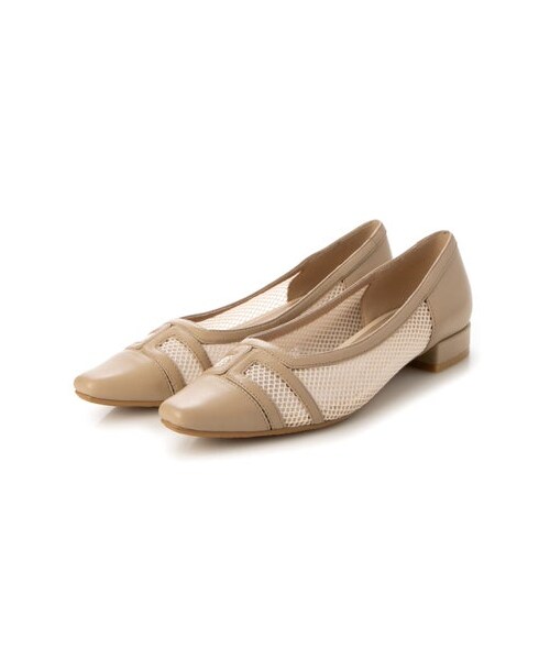 carino(カリーノ)の「モード エ ジャコモ カリーノ MODE ET JACOMO carino チュールスクエアフラットパンプス (パンプス・レディース・BG/BL/IV/SV・225/22.5cm/230/23cm/235/23.5cm/240/24cm/245/24.5cm)」の16枚目の写真