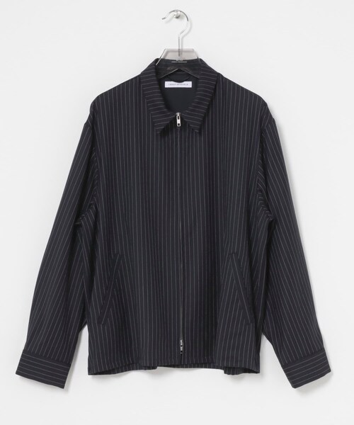 URBAN RESEARCH（アーバンリサーチ）の「WOOL BLEND SPORTS JACKET（ブルゾン・メンズ・CHARCOAL/BLACK/NVY STRIPE・M/L）」の15枚目の写真