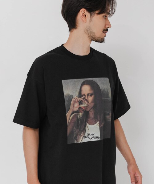 URBAN RESEARCH（アーバンリサーチ）の「LOVE LAGER LADY T-SHIRTS（Tシャツ/カットソー・メンズ・WHITE/BLACK・M/L/XL）」の13枚目の写真