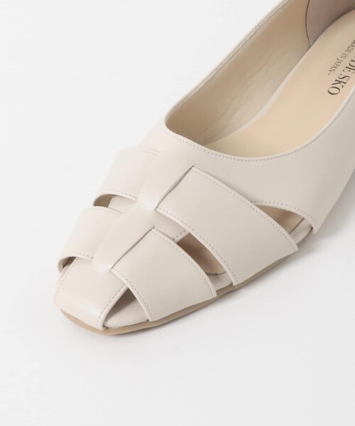 RODE SKO（ロデスコ）の「『MADE IN JAPAN』 1.5センチグルカパンプス（パンプス・レディース・BROWN/IVORY/EGG・36/37/38）」の12枚目の写真