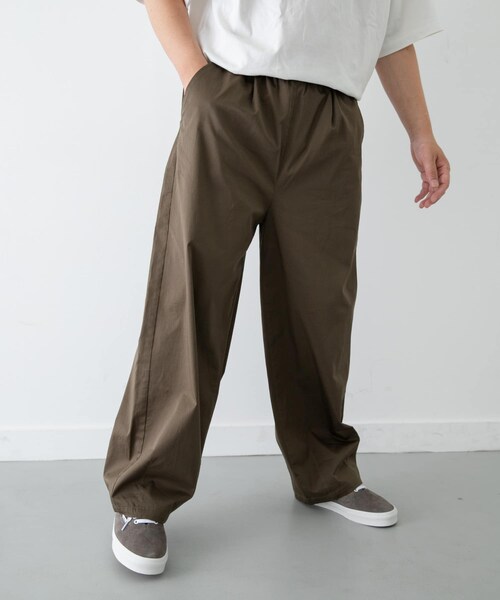 URBAN RESEARCH Sonny Label(アーバンリサーチサニーレーベル)の「タイプライターイージーワイドパンツ(その他パンツ・メンズ・オフ/ブラック/カーキ・M/L)」の19枚目の写真