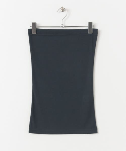 KBF（ケイビーエフ）の「リブベアトップ（チューブトップ・レディース・TOP GRAY/OFF/LIGHT BLUE/BLACK/NAVY・one）」の5枚目の写真