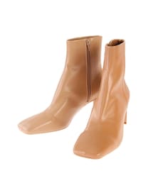 LAGUNAMOON | ミニマルスクエアーショートブーツ(その他シューズ)