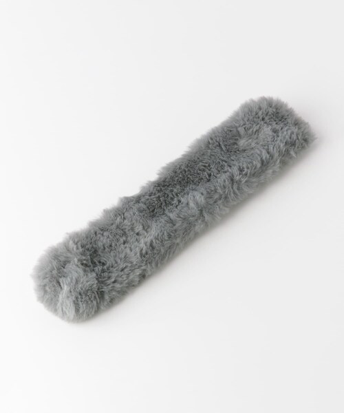 KBF（ケイビーエフ）の「KBFBOX　ファーバングル∴（ブレスレット・レディース・グレー/ブラウン/ネイビー・-0/-）」の6枚目の写真