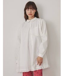 merry jenny | バックリボンフレアミニワンピース(ワンピース)