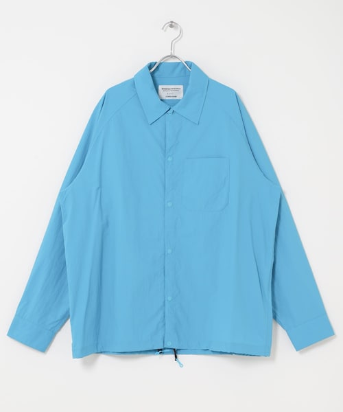 EKAL（エカル）の「mountain research　Coach shirts（シャツ/ブラウス・メンズ・Orange/Sax/Sage・M/L/XL）」の2枚目の写真