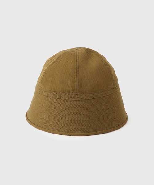 ADAM ET ROPE'（アダムエロペ）の「【THOUSANDS/サウザンズ】RUCKED SAILOR HAT（ハット・メンズ・ブラック/ホワイト/カーキ・L）」の4枚目の写真
