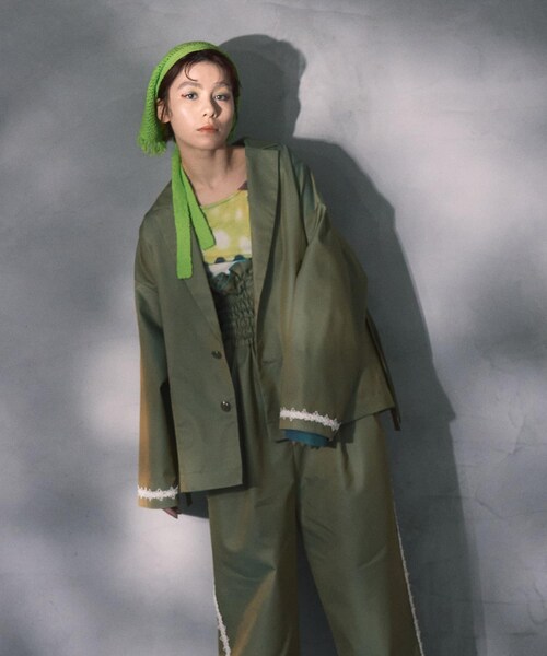 cwtch　DRAWSTRING　JACKET
