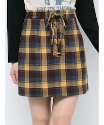 jouetie | レースアップボックスミニスカート(スカート)